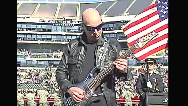 Joe Satriani Is Asked To Perform The National Anthem – He Then Leaves This Audience Stunned | Society Of Rock Videos