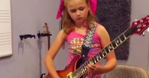 Tiny Guns N’ Roses Fan Takes Center Stage On Band’s Facebook Page With “Sweet Child O’ Mine” Cover