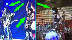 Watch Not 1, Not 2, Not 3, But 4 Members Of Kiss Play The National Anthem At The Same Time