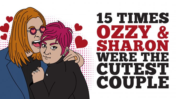 15 Moments Ozzy And Sharon Osbourne Were Actually A Cute Couple | Society Of Rock Videos