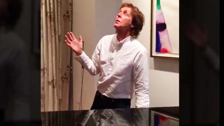 Paul McCartney Joins In On The Current Viral Sensation With Hilarious Video! | Society Of Rock Videos