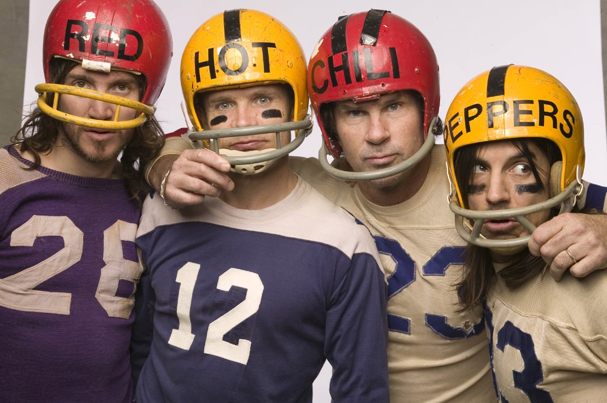 UNSPECIFIED - UNDATED: In this handout image made available on March 1, 2007 by MTV, members of the band Red Hot Chilli Peppers poses for a portrait shoot. Red Hot Chilli Peppers were announced as one of the nominees for the MTV Australia Video Music Awards 2007, which take place in Sydney on April 29 at the Acer Arena. (Handout Photo by MTV/Getty Images)