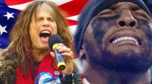 Steven Tyler Sings National Anthem— Brings This NFL Player To Tears!