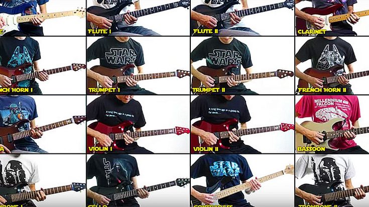 Step Inside One Man Guitar Orchestra’s Absurdly Awesome ‘Star Wars’ Jam | Society Of Rock Videos