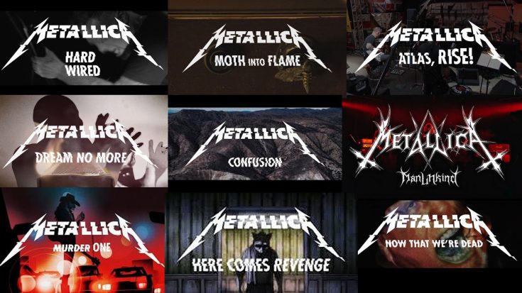 Metallica Release Video For Every Song Off New Album – Each One Is Cooler Than The Last | Society Of Rock Videos