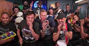 Metallica Just Won Late Night TV With Their Hilarious Toy Instrument Jam Of “Enter Sandman”