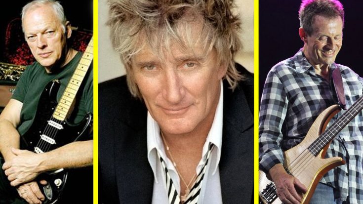 Rod Stewart Enlists The Help Of David Gilmour And John Paul Jones To Recreate This 70s Classic | Society Of Rock Videos