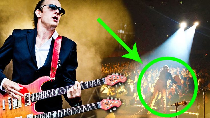Joe Bonamassa Sees Bouncer Harassing His Fan—Hits Him Over The Head With His Guitar! | Society Of Rock Videos