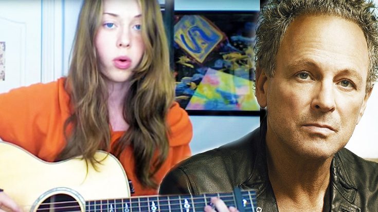 Young Lady Channels Her Hero Lindsey Buckingham, And Crushes This Fleetwood Mac Cover! | Society Of Rock Videos