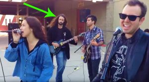 High School Band Covers “My Sharona” At School Function—Guitarist Steals Show With Incredible Solo!