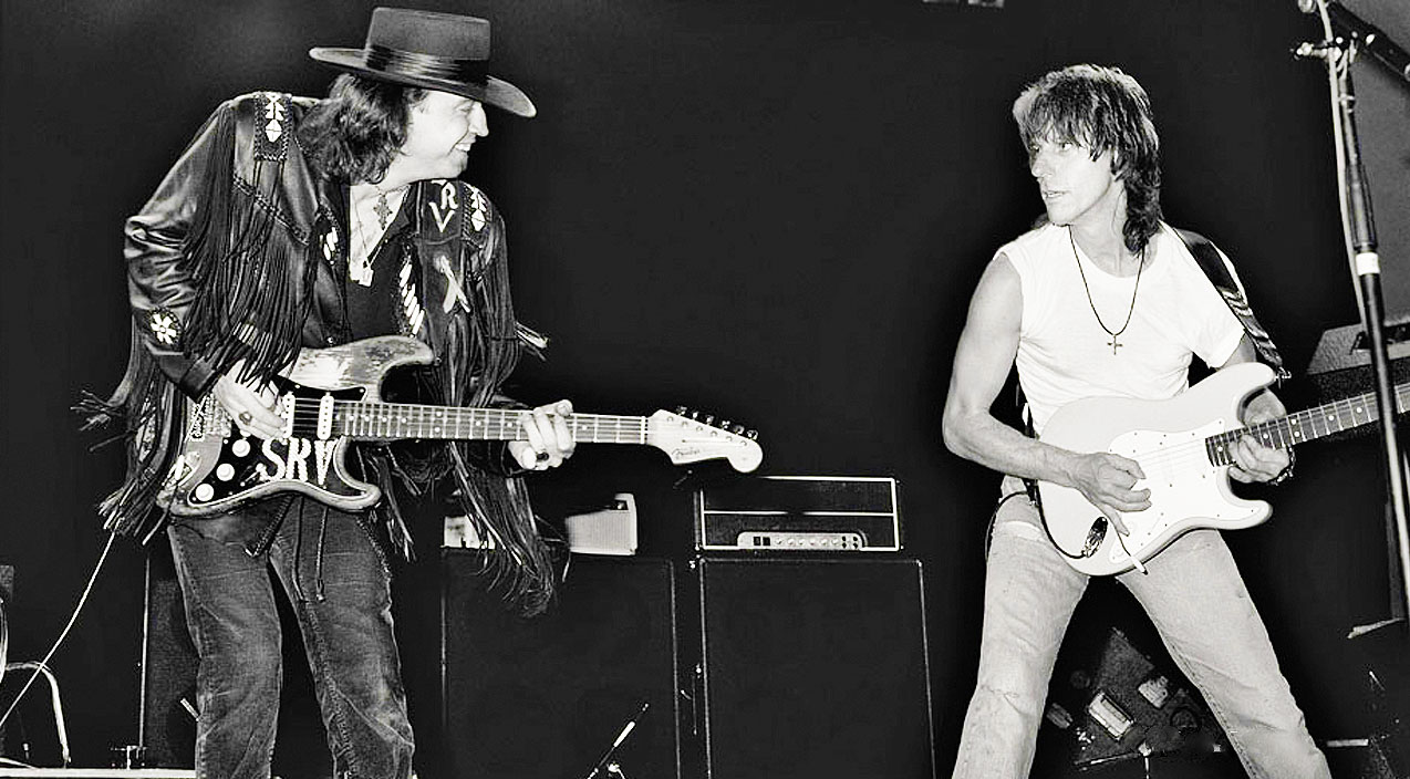 RARE: Stevie Ray Vaughan And Jeff Beck Exchange Mind-Blowing Blues Solos In Legendary Duet! | Society Of Rock