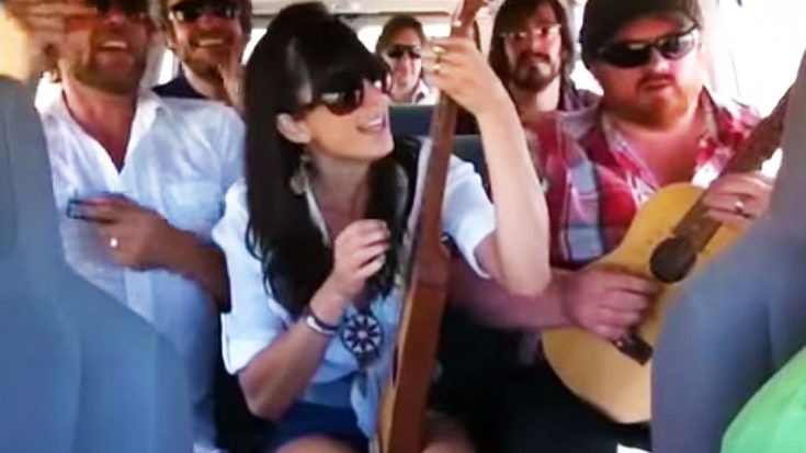 Band Performs Incredible Cover Of Stealers Wheel’s “Stuck In The Middle” While Driving!