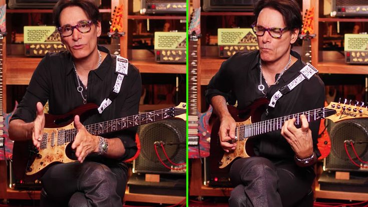 Steve Vai Shreds Mind-Blowing Solo, And Unlocks Secrets To His Legendary Guitar Skills! | Society Of Rock Videos