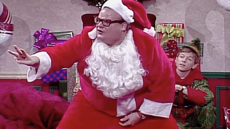 Things Get Awkward (And Hilarious) When Chris Farley’s ‘Motivational Santa’ Comes Crashing Into Town | Society Of Rock Videos