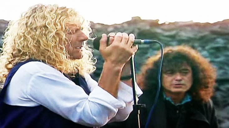 Robert Plant & Jimmy Page Put New Twist On ‘When The Levee Breaks’ – You Have To See This! | Society Of Rock Videos