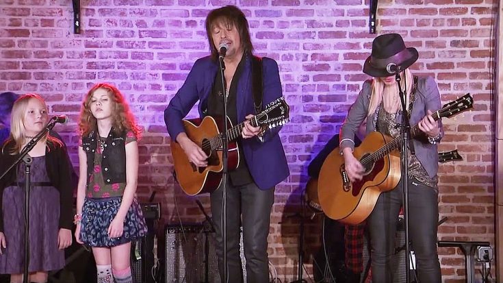 Richie Sambora & Orianthi Put Delightful New Twist On ‘Happy Christmas’ And It’s Simply Beautiful! | Society Of Rock Videos