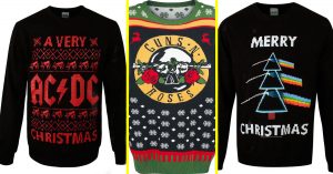7 Ugly Rock Christmas Sweaters Guaranteed To Make You An Office Party Hit This Season