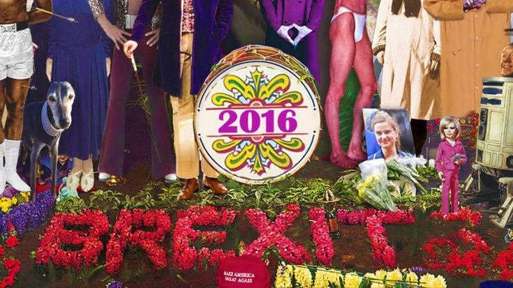Sgt. Pepper’s Album Cover Gets A Facelift In Honor Of Those We Lost In 2016 | Society Of Rock Videos