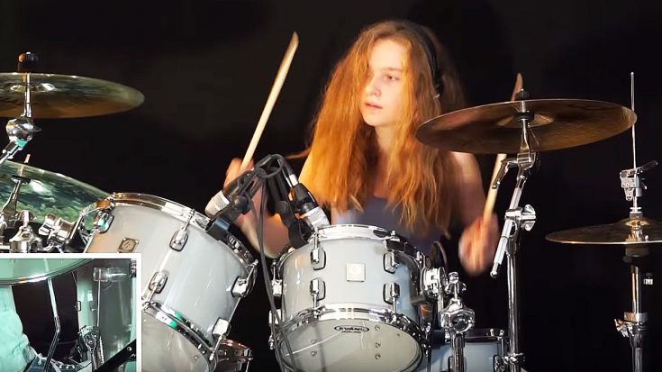 17-Year-Old Girl Turns Boston’s ‘Smokin’ Into Drum Written Masterpiece! | Society Of Rock Videos