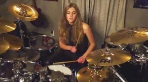 13-Year Old Girl Crushes Mind-Blowing Cover Of Metallica’s “Moth Into Flame”!