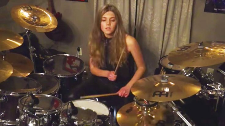 13-Year Old Girl Crushes Mind-Blowing Cover Of Metallica’s “Moth Into Flame”! | Society Of Rock Videos