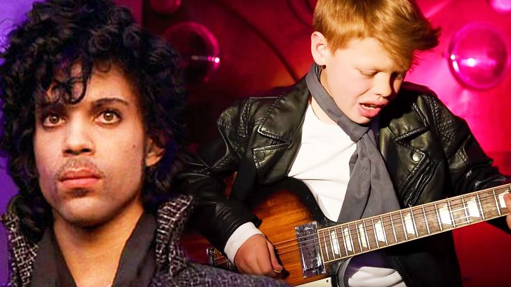 11-Year Old Toby Pays Emotional Tribute To Prince With This Masterful ‘Purple Rain’ Cover | Society Of Rock Videos