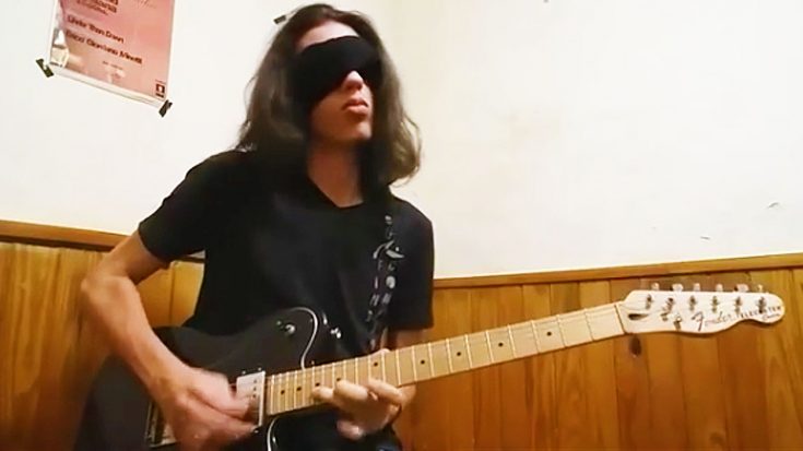 Young Guitarist Shreds Unbelievable Guitar Solo Blindfolded—This Is Absolutley Insane! | Society Of Rock Videos