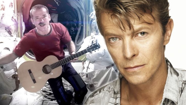 Astronaut Enters Zero Gravity To Perform A Cover Of David Bowie S