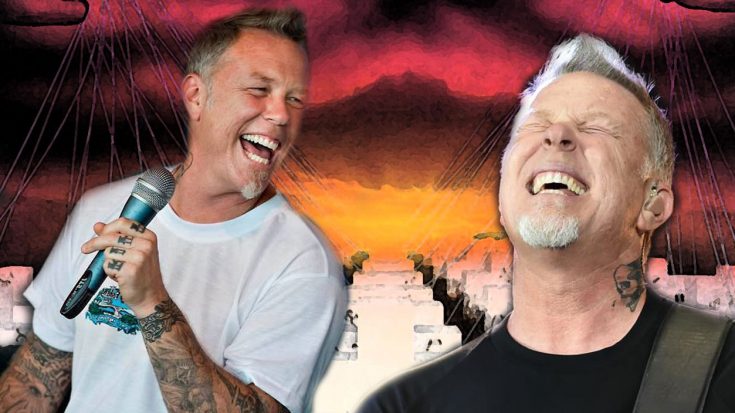 Someone Edited James Hetfield’s Laughs Together In Place Of ‘Master Of Puppets’ And It’s Hilarious! | Society Of Rock Videos