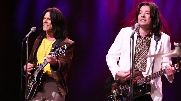 Things Get Awkward When Jimmy Fallon & Kevin Bacon Try To Cover ‘Lola’ By The Kinks! | Society Of Rock Videos