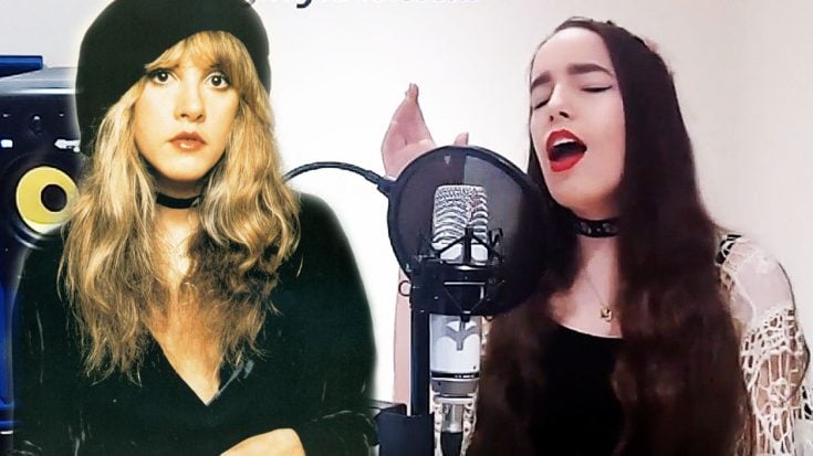 Teenage Girl Channels Stevie Nicks For Drop-Dead Gorgeous Cover Of ‘Seven Wonders’! | Society Of Rock Videos