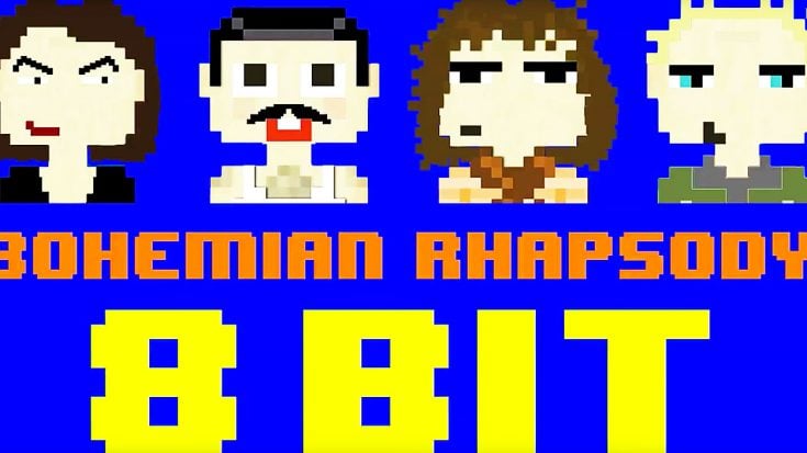 8 bit video game