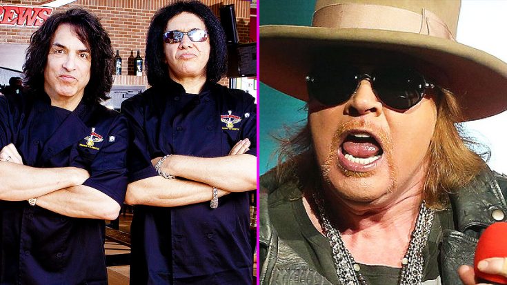Uh-Oh! Gene Simmons And Paul Stanley Just Dissed Axl Rose, And Things Could Get Heated! | Society Of Rock Videos