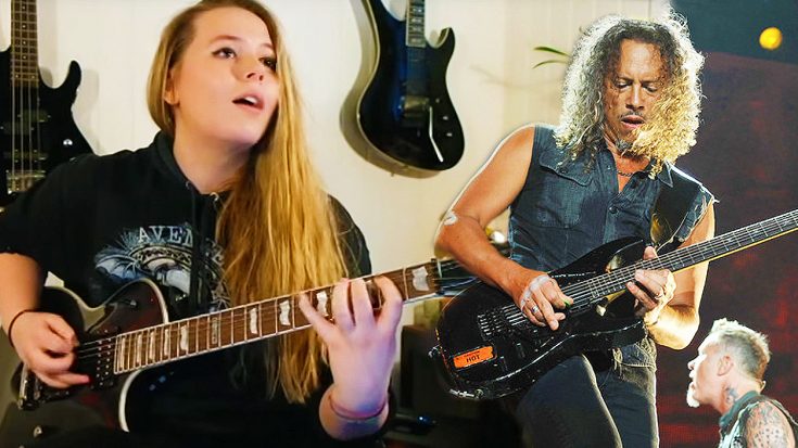 Norwegian Girl Shows Off Unbelievable Skill On Guitar With This Amazing “Master of Puppets” Cover! | Society Of Rock Videos