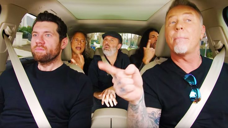 Metallica Will Be Featured On Upcoming “Carpool Karaoke” TV Series—Check Out A Sneak Peek! | Society Of Rock Videos