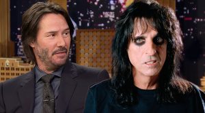 Keanu Reeves Reveals The Shocking Connection He Has With Alice Cooper That You Never Knew About