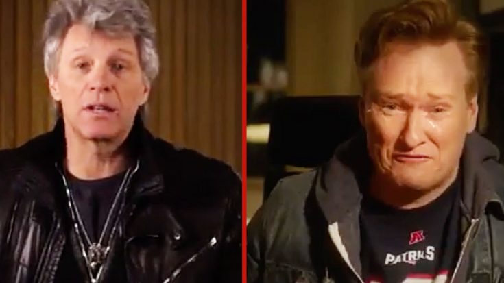 Hilarious Superbowl Ad Shows Jon Bon Jovi, Conan O’Brien, And Many Others Nerd Out To Tom Brady! | Society Of Rock Videos