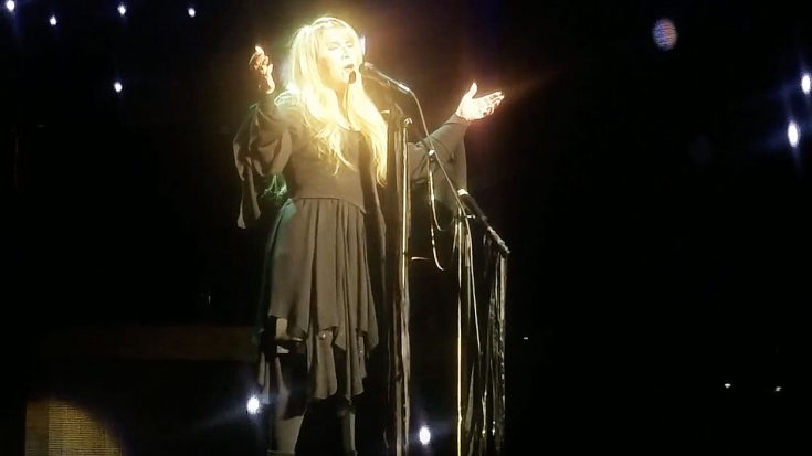 Camera Catches Stevie Nicks Melting An Audience’s Hearts With Performance Of “Landslide” | Society Of Rock Videos