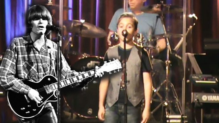 12-Year-Old Boy Takes Centerstage To Sing Cover Of ‘Fortunate Son’ That Would Make CCR Proud! | Society Of Rock Videos