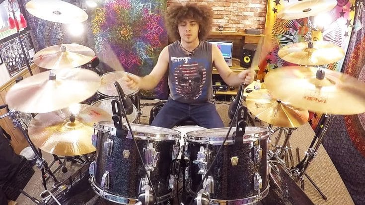 Don Brewer’s “Son” Tackles GFR’s “We’re An American Band” On Drums, And We Can’t Stop Watching! | Society Of Rock Videos