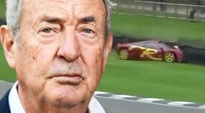 Things Get Scary When Pink Floyd’s Nick Mason Crashes Prized Racecar Into A Wall