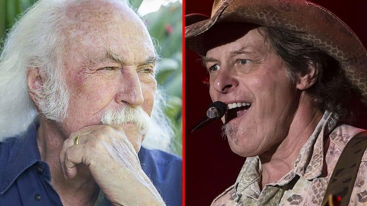 David Crosby And Ted Nugent Face Off In Epic War Of Words | Society Of Rock Videos