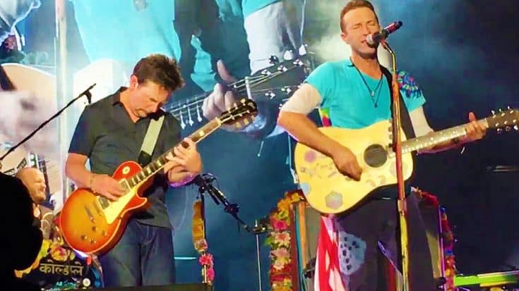 Michael J. Fox And Chris Martin Go Back To The Future With This Unforgettable ‘Johnny B. Goode’ Jam! | Society Of Rock Videos