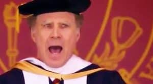 Will Ferrell Hilariously Serenades USC Graduates To ‘I Will Always Love You,’ And It’s The Best Thing Ever!