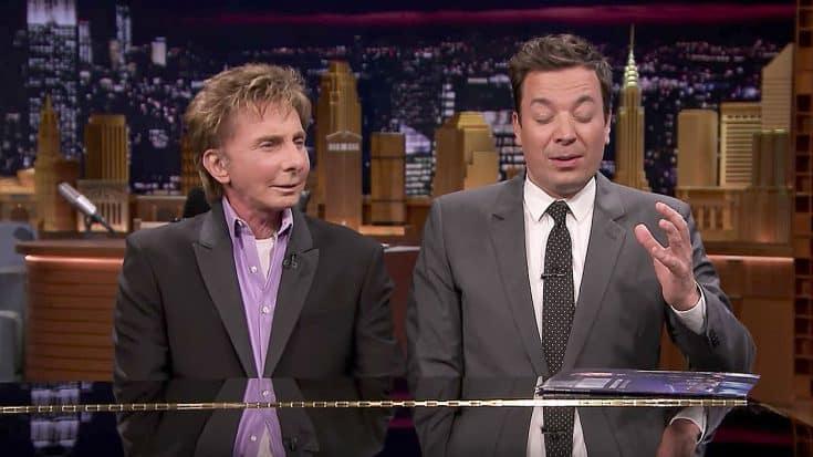 Jimmy Fallon Interviews Barry Manilow Behind A Piano And Suddenly Joins Him For Impromptu Duet | Society Of Rock Videos