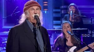 David Crosby Crashes Late Night TV With A Brand New Song That We Just Can’t Stop Listening To!