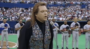 1994 All-Star Game: Meat Loaf Performs “Star Spangled Banner”