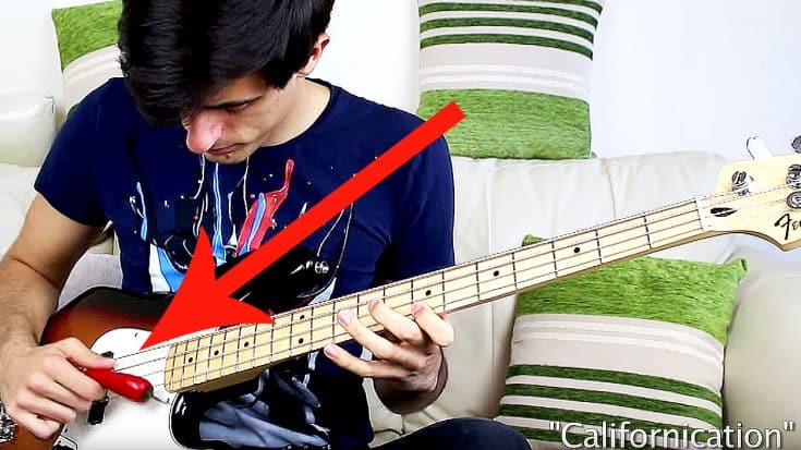 Bassist Covers Red Hot Chili Peppers… With A Red Hot Chili Pepper | Society Of Rock Videos