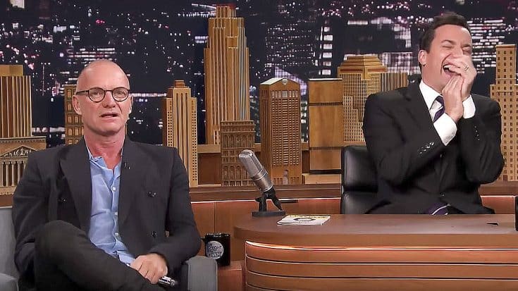 Sting Is Featured On Late Night TV Only To Have Jimmy Fallon Laugh At Literally Everything He Says | Society Of Rock Videos