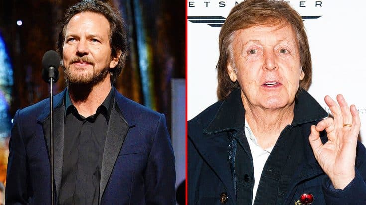 Paul McCartney Once Punched Eddie Vedder In The Face, And The Story Behind It Is Absolutley Hysterical! | Society Of Rock Videos